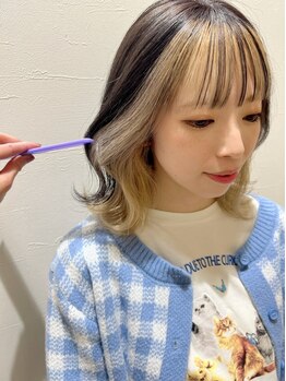 リノ(Lino)の写真/お客様との「なりたい姿」のすり合わせを心掛け、丁寧なカウンセリングで髪質や雰囲気に合わせてご提案＊