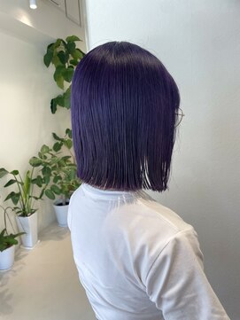 リル 茅ヶ崎(Liru:) 黒髪/ボブルフ/ネビージュ/小顔/ワンレン/茅ヶ崎/髪質改善/前髪