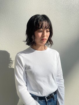 モリオ フロム ロンドン サッポロファクトリー店(morio FROM LONDON) ボブパーマ