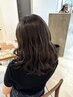 【韓国風/透明感カラー】カウンセリング付きブリーチ無し透明感カラーS.B込