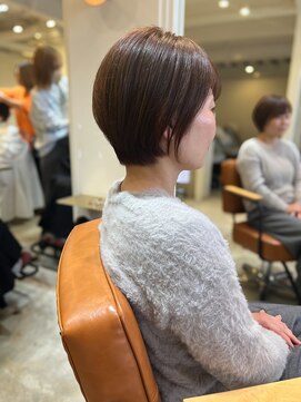 アンリー(Anree) 愛され長めショートボブ×前髪あり☆20代/30代/40代/50代