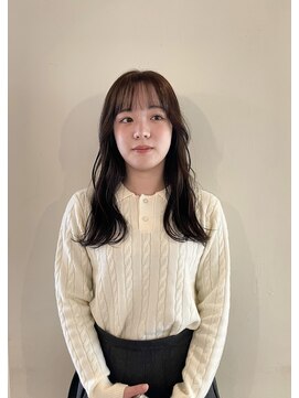 美容室 はなこ マロンベージュカラー