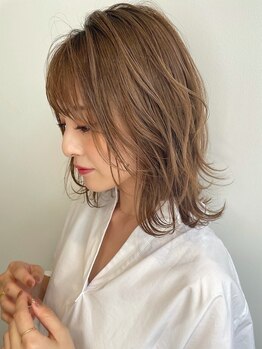 ラノバイヘアー 京都(Lano by HAIR)の写真/【明るめ白髪染め】も可能◎白髪ぼかしハイライトで上品さを演出◇お洒落を楽しめるカラーで理想の色味へ♪
