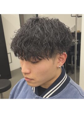 ウェーブ(WAVE) 波巻きパーマ×シャドウパーマ/メンズパーマ/メンズカット