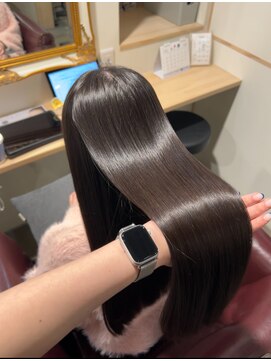 トムヘアーデザイン 楠葉店(TOM HAIR DESIGN) 髪質改善×イルミナカラー