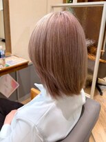 ユーシャンボール(U-CHAMBORD) ピンクベージュレイヤー【寝屋川/髪質改善/白髪ぼかし】