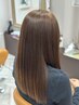 カット＋オーガニックカラー＋3stepトリートメント￥12100