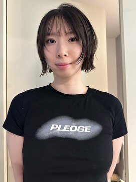 エクテ(ecouter) フェイスレイヤーボブ×ノンジアミンカラー