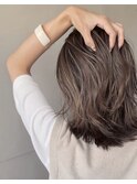 透明感ダークアッシュ×大人可愛い