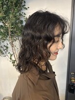 マグノリア(MAGNOLIA)&nbsp;ミディアムレイヤーパーマ/うえ