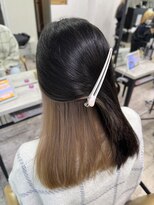 プライズ 所沢プロぺ通り店(prize)&nbsp;大人可愛い◎ミルクティーベージュインナーカラー所沢