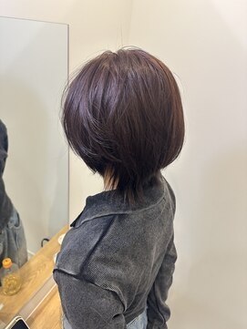 ゴートゥデイ 札幌Nix店(GO TODAY) ワインレッド+ブラウンカラー