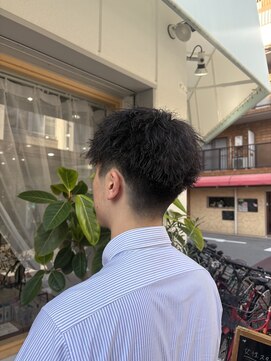 サンクチュアリー 京橋店(Sanctuary) メンズパーマスタイル