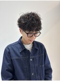 スパイラルパーマ