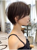 【30代/40代/50代】ふんわりショート/豊中/前髪あり/顔周り