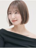 30代40代大人可愛いレイヤー似合わせ小顔カット摂津本山