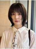 十亀　レイヤー/レイヤーショート/ショートボブ/透明感カラー