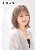 オトナカジュアルやわらか外はねボブ
