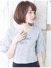 【潤いオーガニックカラー】カット+カラー(ダメージケア付)¥11800→¥9600