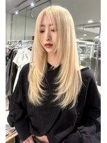 ランズ アネックス 梅田(LANDS ANNEX)&nbsp;ブロンドヘアレイヤーカット 【大阪 梅田】