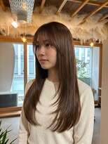 ホロル(horol)&nbsp;顔まわりレイヤーの美髪ロング