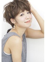 ヘアアンドケア エジェリラボ(hair&care egerie lab)&nbsp;アッシュベージュで作る柔らかショート