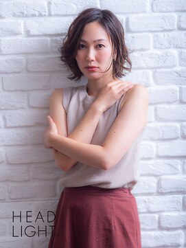 アーサス ヘアー サローネ 北千住店(Ursus hair salone by HEADLIGHT) *HEADLIGHT*大人エアリーショートボブ