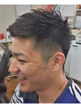 まるいわ メンズカット