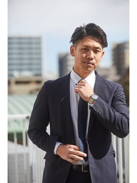 メンズサロンドットリアン(dot. lien) 【men’s salon dot. Tokyo】ビジネスショートアップバング