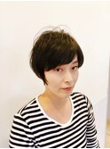 マッシュショートレイヤースタイル!
