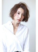 大人可愛い20代30代40代◎似合わせカットイメチェン流しバング