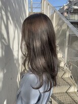 ビーチ(BEACH)&nbsp;透け感たっぷりオリーブグレージュ