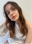 透明感オリーブアッシュロングトリートメント[表参道/表参道駅]