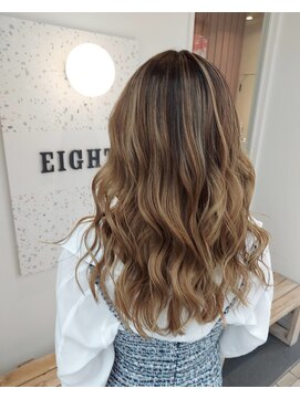 エイト オカチ 上野御徒町店(EIGHT okachi) ☆バレイヤージュ×ベージュ☆