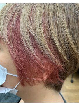 びゃんびゃん 江端店 白髪を活かしたカラーイング