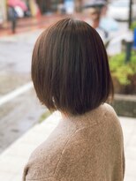 テトテ 門戸厄神店(tetote)&nbsp;【tetote村山サロンスタイル】丸みミニボブ×ナチュラルブラウン