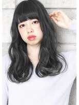 ラミ(L'ami)&nbsp;☆ ネイビーグレージュ ＆ オン眉 無造作ひし形シルエット