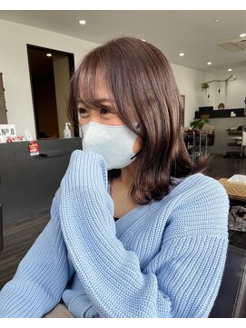 ヘアメイク エイト キリシマ(hair make No.8 kirishima) ラベンダーベージュ*@no.8.tomohiro