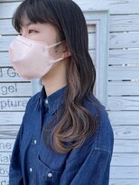 セブンルックス モカ 宇都宮鶴田店(7LOOKS mocha) ナチュラルベージュのイヤリングカラー