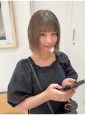 【井上美乃里】グレージュbob