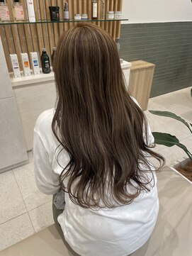 ラランジェ 緑井店(LARANJE) ハイライトグレージュカラー