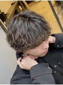 新潟メンズパーマ 新潟波巻き 新潟波巻きスパイラル