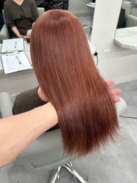 ベレーザ 渋谷(BELEZA) 7259髪質改善アッシュブラックカシスレッド艶髪レイヤーロング