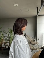 リバレッジ 広尾(Leverage)&nbsp;海外ロブフェイスレイヤー：Maho Toda