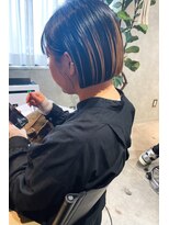 ティル(till)&nbsp;【till_emi】のびても気にならないエンドカラーにタイトボブ