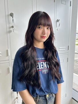 ノートエートル 西金沢(Nought etre) 20代/30代/ダークブラウン/ツヤ髪スタイル/ブリーチなしカラー