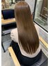 髪質改善ストレート＋カット＋ケアトリートメント　￥9900円