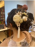 成人式　ヘアセット　卒業式　七五三　ヘアメイク