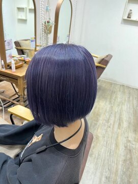 ナンバー エアロ 横浜(N° +aero) デザインカラー/ケアブリーチ/透明感カラー/ツヤカラー