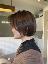 シエサロン(SHE SALON)&nbsp;ミニボブ.ベージュカラー